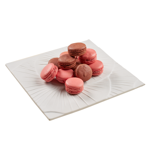 Dewar's and Raspberry Macarons