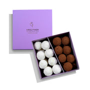 Gianduja and Coconut Lime Truffle Duo